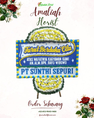 Papan Bunga Duka di Kejaksan
