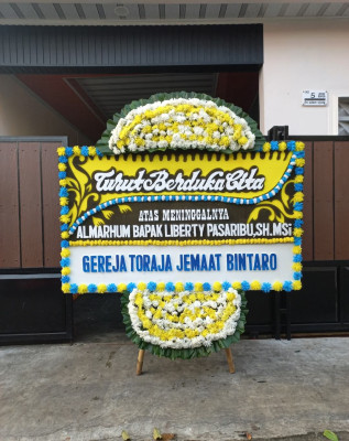 Papan Bunga Duka di Kejaksan