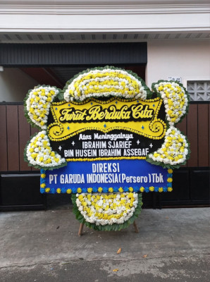 Papan Bunga Duka di Kejaksan